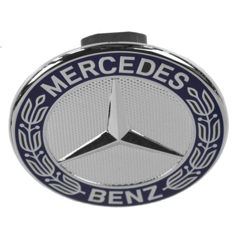 Mercedes original hood emblem installation #3