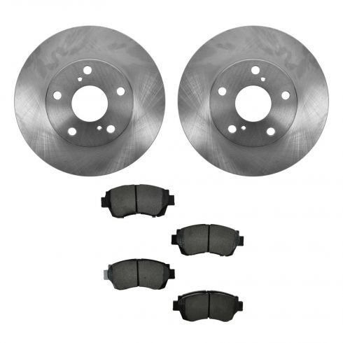 replace front rotors 1999 toyota camry #6