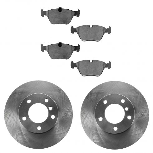 Bmw 525i brake pads and rotors #4