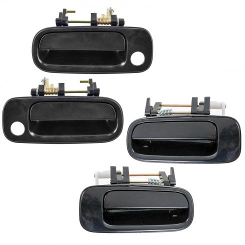 1992-96 Toyota Camry 4 Piece Outside Door Handle Set