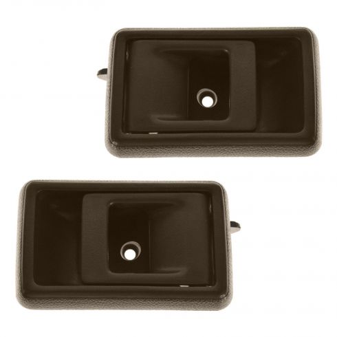 1988-92 Toyota Corolla Interior Door Handle Brown Front Pair Rear Pair