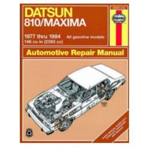 Haynes repair manual nissan maxima #7