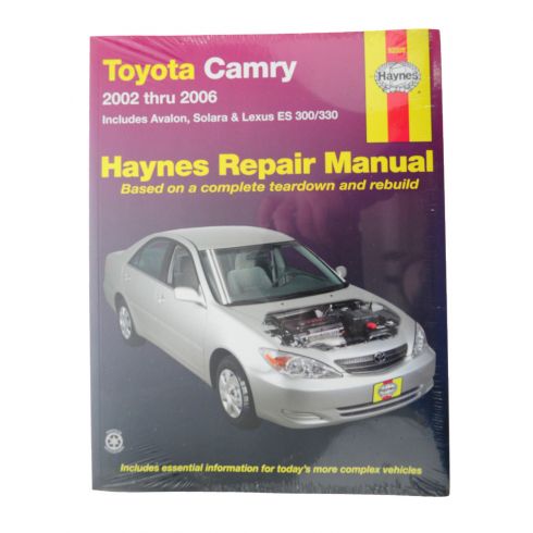 2003 toyota camry haynes manual #7