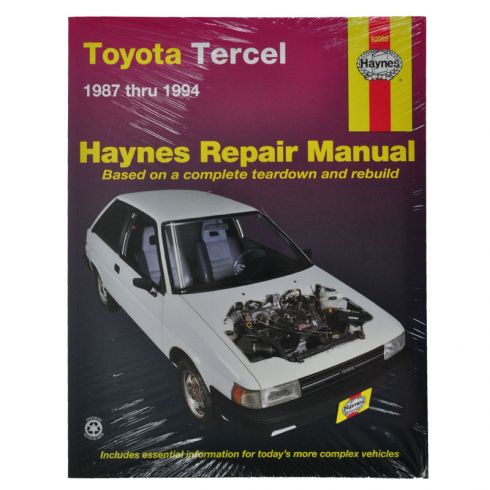 toyota tercel 1987 1994 auto repair manual #5