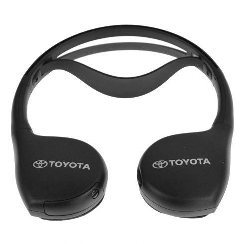 toyota single channel fold flat infrared wireless headphones #5