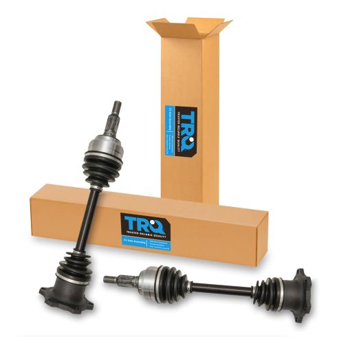 02-06 Chevy, GMC Silverado, Sierra, Escalade, Tahoe, Yukon Front CV Axle Shft PAIR