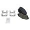 Front Premium Posi Ceramic Disc Brake Pad  & Rotor Set  AX31314,  AXCD906