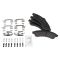 Front Premium Posi Semi-Metallic Disc Brake Pads & Rotor Set (MD882, AX55069)
