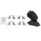 99-03 Toyota Solara; 00-01 Camry  (US Built) Rear Premium Posi Semi Metallic Pads & Rotors Set