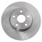 09-12 Corolla, Matrix; 08-12 xD; 09-10 Vibe Front CERAMIC Brake Pad & Rotor Kit