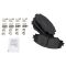 09-12 Corolla, Matrix; 08-12 xD; 09-10 Vibe Front CERAMIC Brake Pad & Rotor Kit