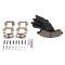 2002-09 Trailblazer Envoy Ascender Rainier Rear Premium Posi Ceramic Brake Pad & Rotor Kit