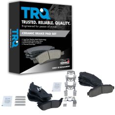 02-05 Ford Explorer Mercury Mountaineer Front & Rear Posi Ceramic Disc Brake Pads