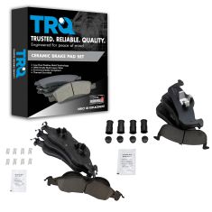 07-10 Ford Expedition, Lincoln Navigator Front & Rear Ceramic Disc Brake Pad Set