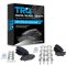 09-10 Vibe; 09-13 Matrix XRS S; 06-16 Rav4 Front & Rear Premium Posi Semi Metallic Pad Kit