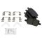 Front & Rear Ceramic Brake Pad Kit