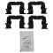 Front & Rear Brake Pad Set