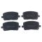 Front & Rear Replacement Brake Rotor & Pad Kit