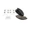 Front Ceramic Brake Pad & Rotor Kit