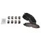 Front Ceramic Brake Pad & Rotor Kit