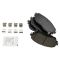 Front Ceramic Brake Pad & Rotor Kit
