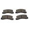 Semi-Metallic Brake Pad Set