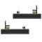 70-81 Various GM vehicles Black Exterior Door Handle PAIR