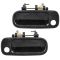 92-96 Toyota Camry Exterior & Blue Inside Door Handle & Bezel (Set of 12)