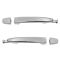 04-10 Sienna Rear ALL CHROME Outside Sliding Door Handle w/Cover Pair