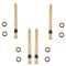 82-05 Astro, Safari, S10 Blazer, S15 PU, Bravada Door Hinge Pin & Bush Kit (4 Pin & 8 Bushings)