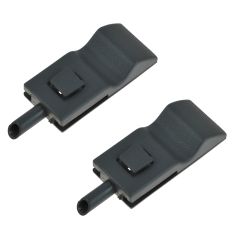 07-13 Silverado, Sierra New Body, FS SUV Front or Rear Titanium Door Lock Knob Pair (GM)
