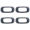 Door Lock Knob Bezel