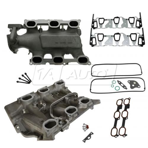 PART 2 of 3 How To Install Replace Lower Intake Manifold Gaskets GM 3