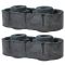 00-15 Chevy, GMC FS PU, SUV; 03-09 H2 (2 Hole) Frt or Rear Exh Muffler Hanger Insulator Pair (GM)