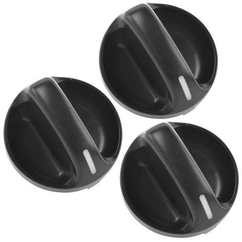 00-06 Toyota Tundra Heater A/C Control Knob Set of 3