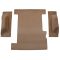89-91 Chevrolet R1500 Suburban Cargo Area Carpet 9205 Cognac