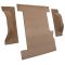 89-91 Chevrolet R1500 Suburban Cargo Area Carpet 9205 Cognac