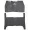 49-52 Chevrolet Styleline Deluxe Complete Carpet 01 Black