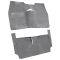 49-52 Chevrolet Styleline Deluxe Complete Carpet 01 Black