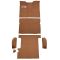 68-72 Chevrolet K20 Suburban Complete Carpet 01 Black
