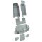 01-04 Chevrolet Corvette Complete Carpet 7075 Oyster / Shale