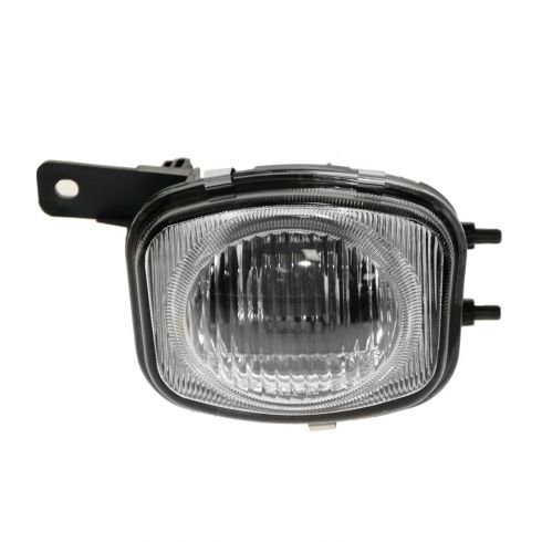Mzorange LED Fog Light Lamps For Mitsubishi Eclipse 2006-2012 & Endeavor - Direct Replacement, Black Housing, Clear Lens, DOT/SAE