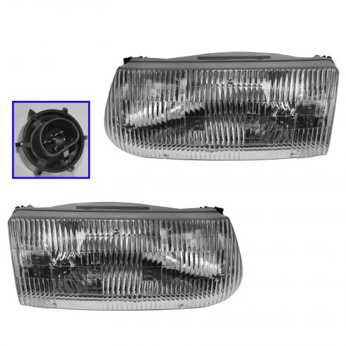 Ford explorer headlight assembly replacement #9