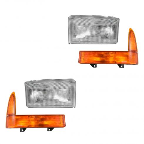 2000 Ford f350 replacement headlight #3