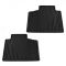 13-14 Toyota Sienna Black Rubber Floor Mat Set (8 Piece) (Toyota)