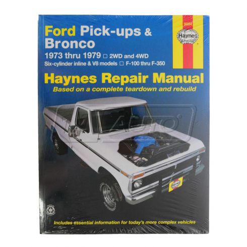 1973 1979 Bronco ford haynes manual pickup #10