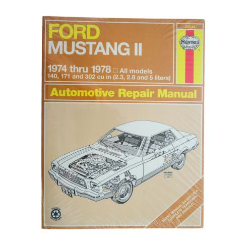 Automotive ford ii manual mustang repair