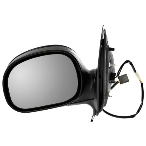 Power mirror 98-02 ford expedition f150 sc black lh new #2