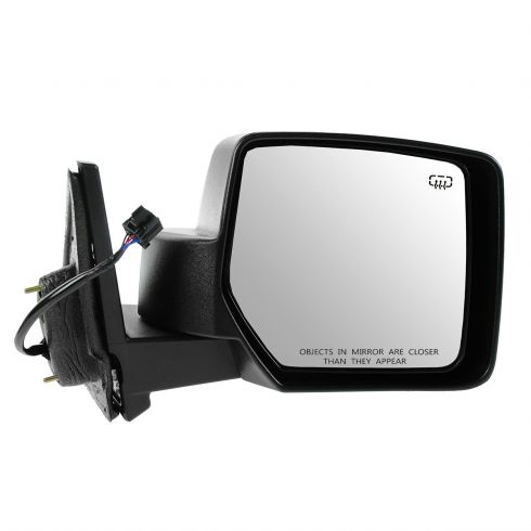 NEW RIGHT SIDE POWER MIRROR TEXTURED BLACK FITS 2007-2015 JEEP PATRIOT CH1321283