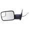 16-18 Toyota Tacoma Power, Heated, Upgrade Flip Up Style w/Textured Cap Performance Tow Mirror PAIR